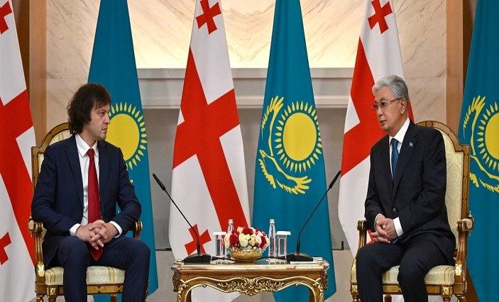 Kazakhstan, Georgia Deepen Strategic Partnership Talks